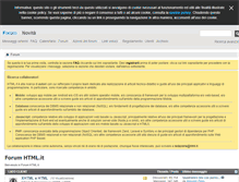 Tablet Screenshot of forum.html.it